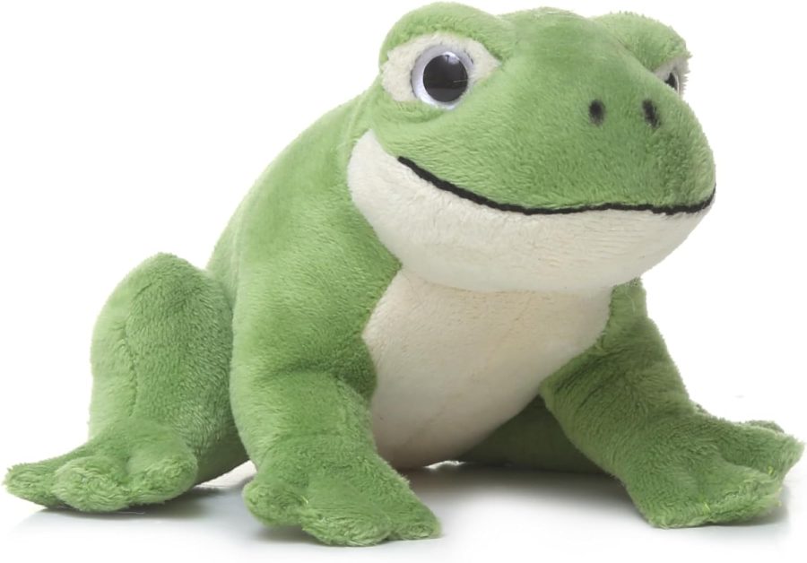 Cute Realistic Green Frog Plush Toy Green Frog Stuffed Animal Lifelike Animal Doll 15cm - Image 2