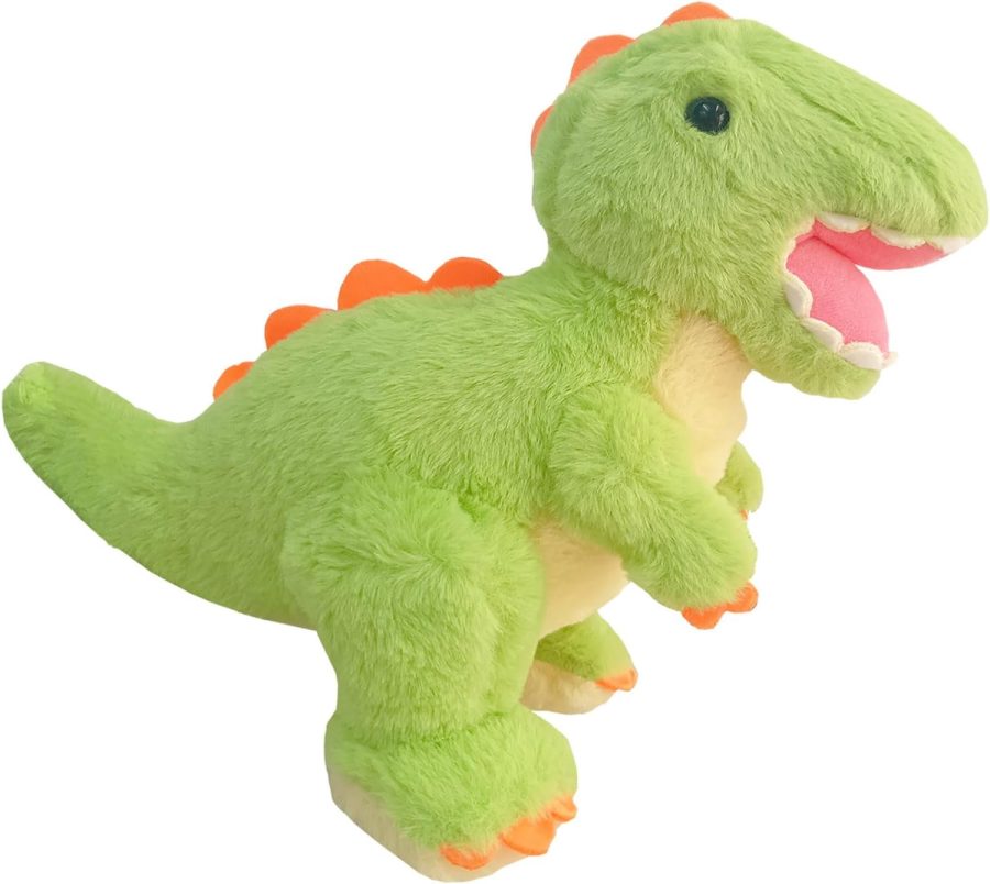 Cute Dinosaur Stuffed Animals Plush Toys,9.84 Inch Tyrannosaurus Plushies,Great Birthday Gifts for 3 4 5 6 7 8 Year Old Boys Girls - Image 2