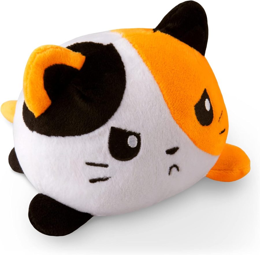 The Original Reversible Cat Plushie - Calico - Cute Sensory Fidget Stuffed Animals That Show Your Mood